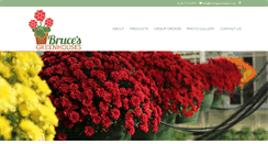 Desktop Screenshot of brucesgreenhouses.com